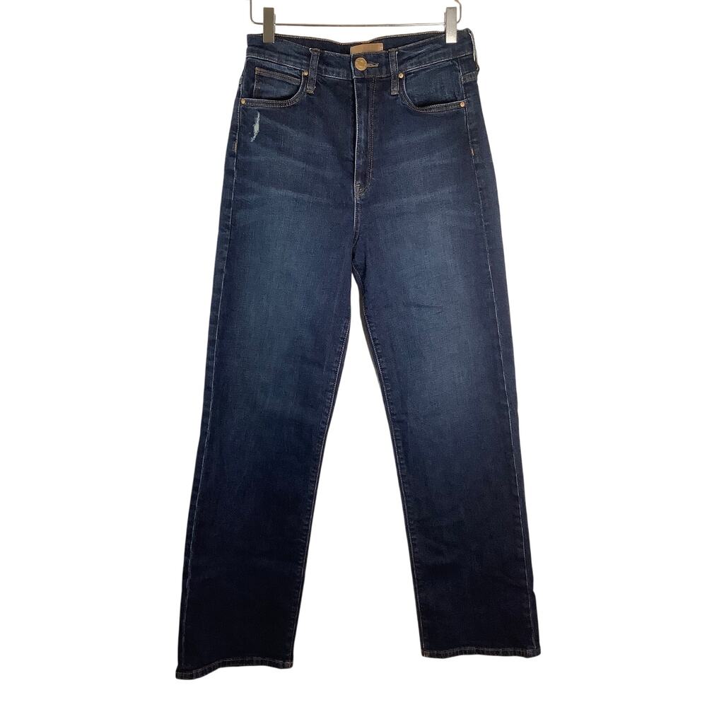 Kut From The Kloth Women's 2 Dark Wash High Rise Straight Leg Jeans Y2K O5-5